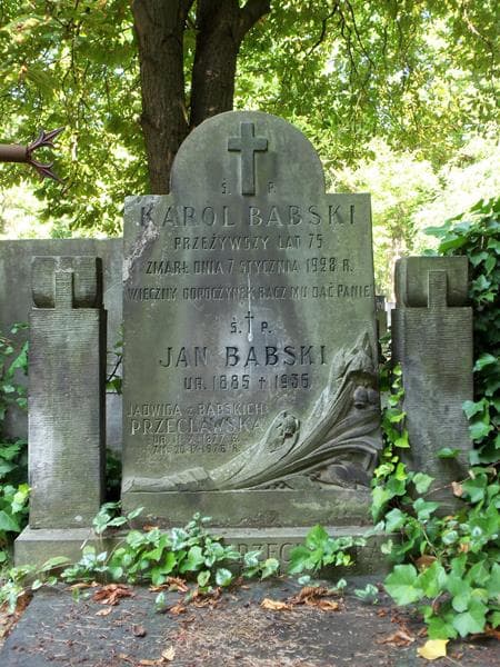 Zdjęcie grobu Jan Babski (2)