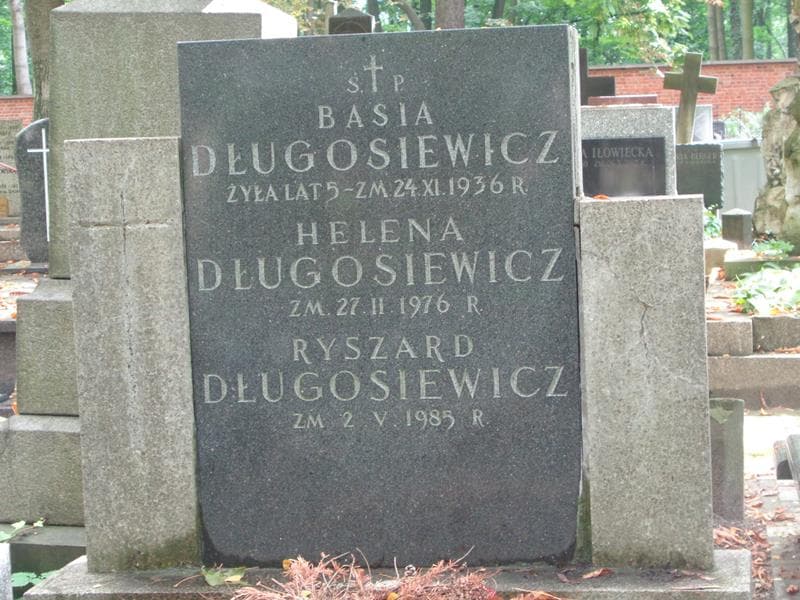 Zdjęcie grobu Basia Długosiewicz (2)