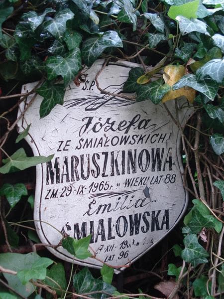 Zdjęcie grobu Józefa Maruszkinowa (2)