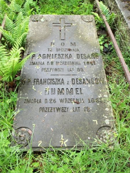 Zdjęcie grobu Franciszka Hummel (2)