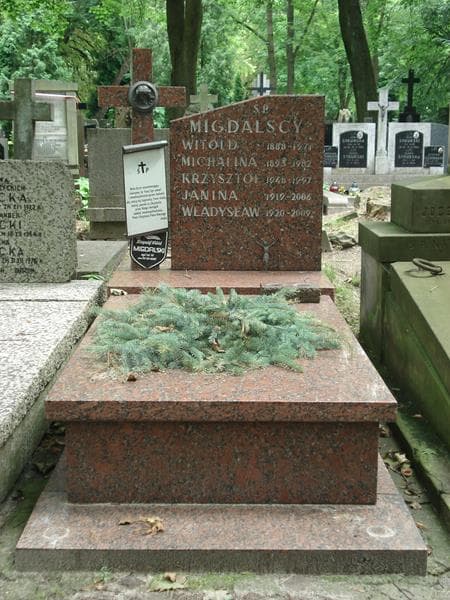Zdjęcie grobu: Witold Migdalski