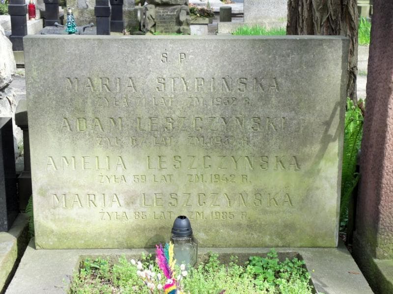 Zdjęcie grobu Amelia Leszczyńska (2)