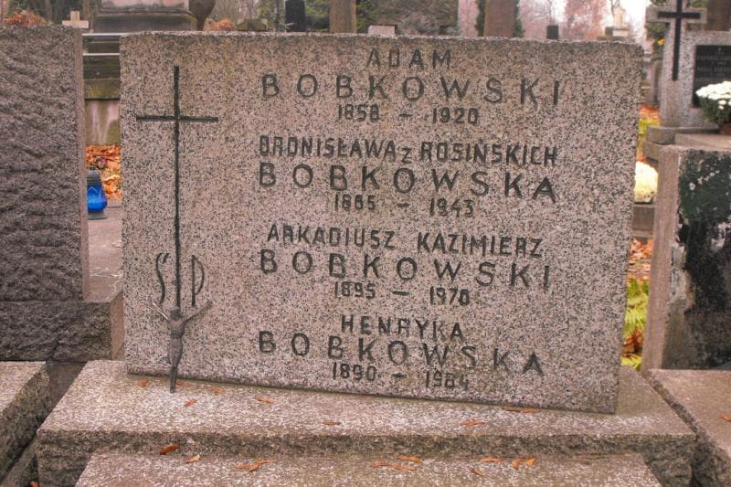 Zdjęcie grobu Adam Bobkowski (2)