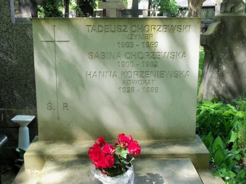 Zdjęcie grobu Sabina Chorzewska (2)