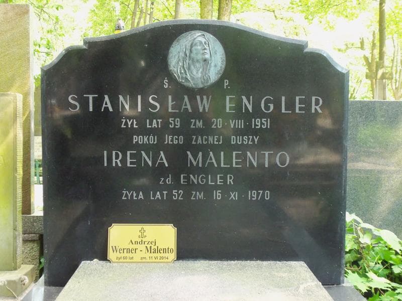 Zdjęcie grobu Irena Malento (2)