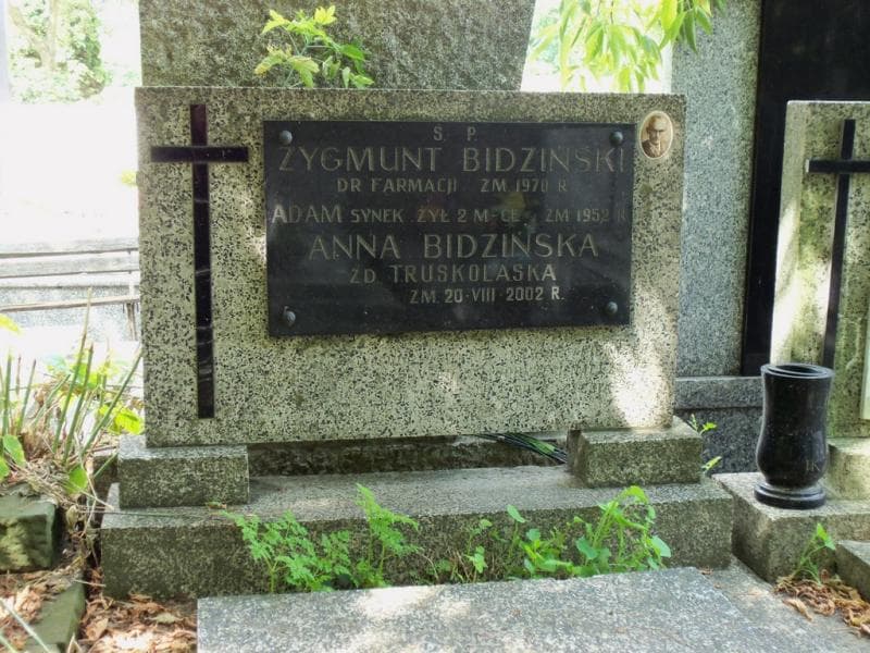 Zdjęcie grobu Adam Bidziński (2)