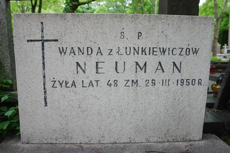 Zdjęcie grobu Wanda Neuman (2)