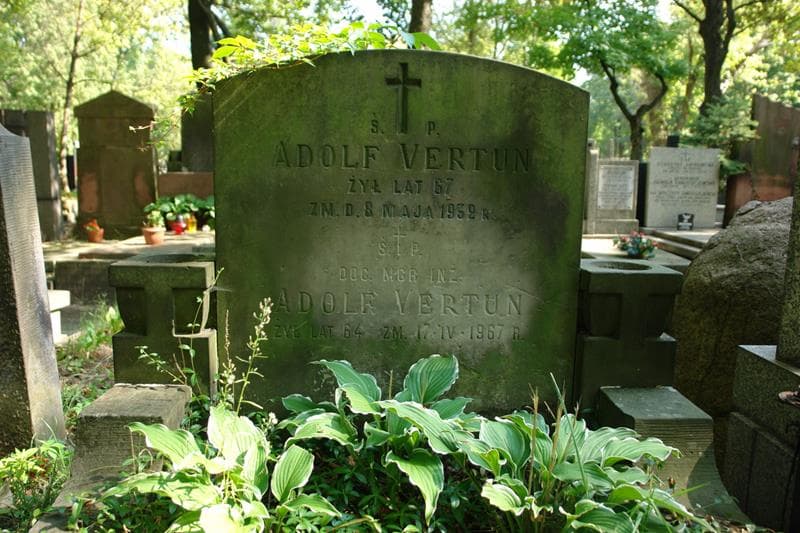 Zdjęcie grobu Adolf Vertun (2)