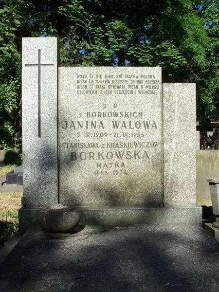 Zdjęcie grobu Janina Walowa (2)