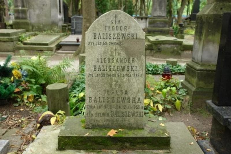 Zdjęcie grobu Sylwin Baliszewski (2)