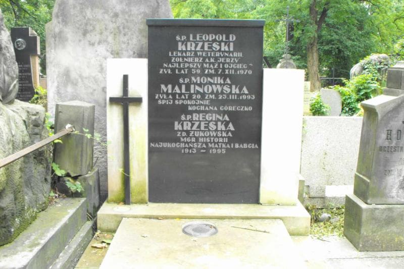Zdjęcie grobu Leopold Krzeski (2)