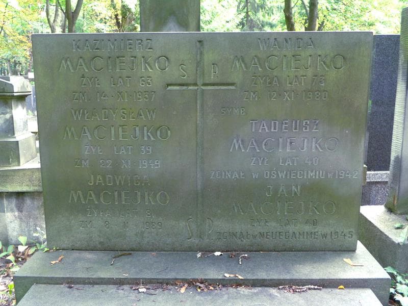 Zdjęcie grobu Józef Maciejko (2)