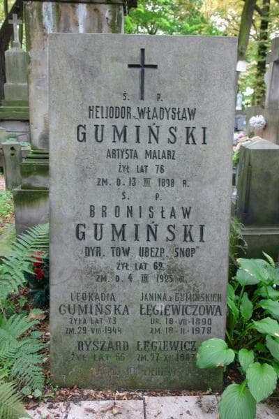 Zdjęcie grobu Bronisław Gumiński (2)
