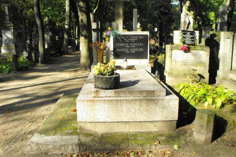 Zdjęcie grobu: Henryk Górecki