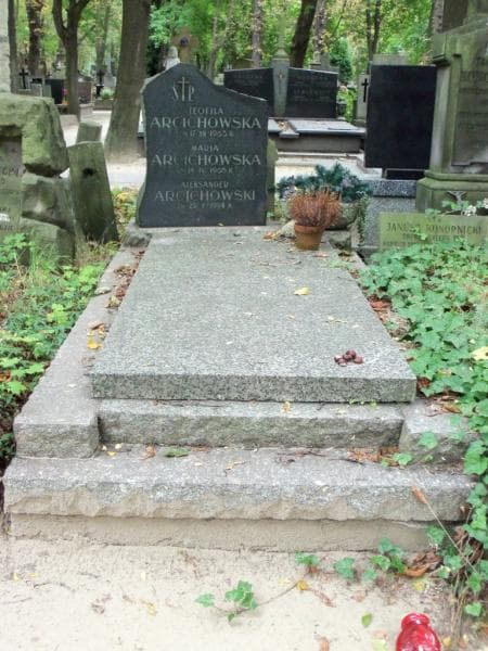 Zdjęcie grobu: Maria Arcichowska
