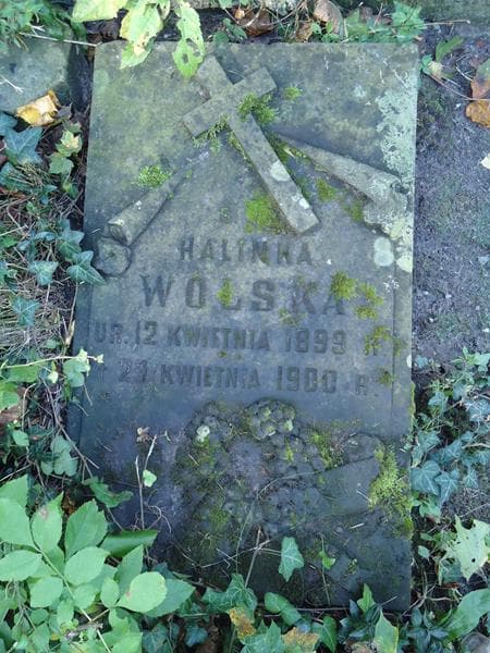 Zdjęcie grobu Halinka Wolska (2)