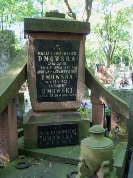 Zdjęcie grobu Zofia Dmowska (2)