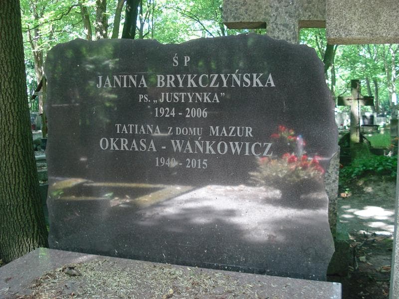 Zdjęcie grobu Tatiana Okrasa-Wańkowicz (1)