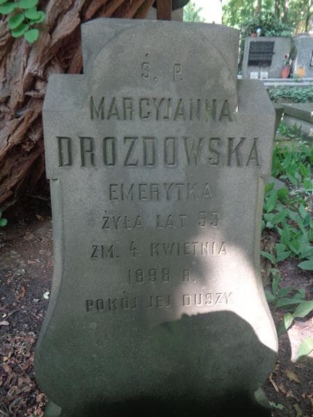 Zdjęcie grobu Marcyjanna Drozdowska (2)