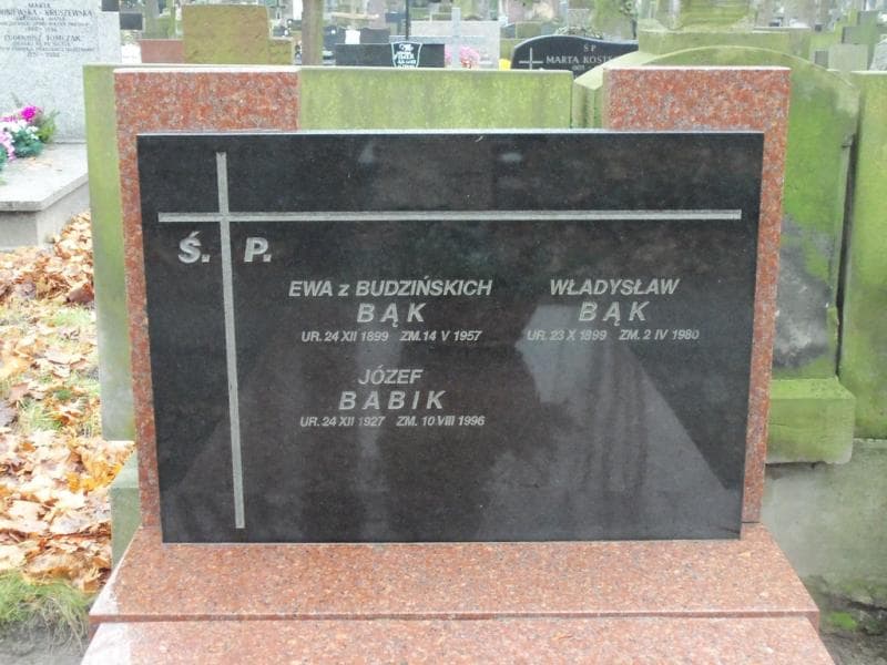 Zdjęcie grobu Ewa Bąk (2)