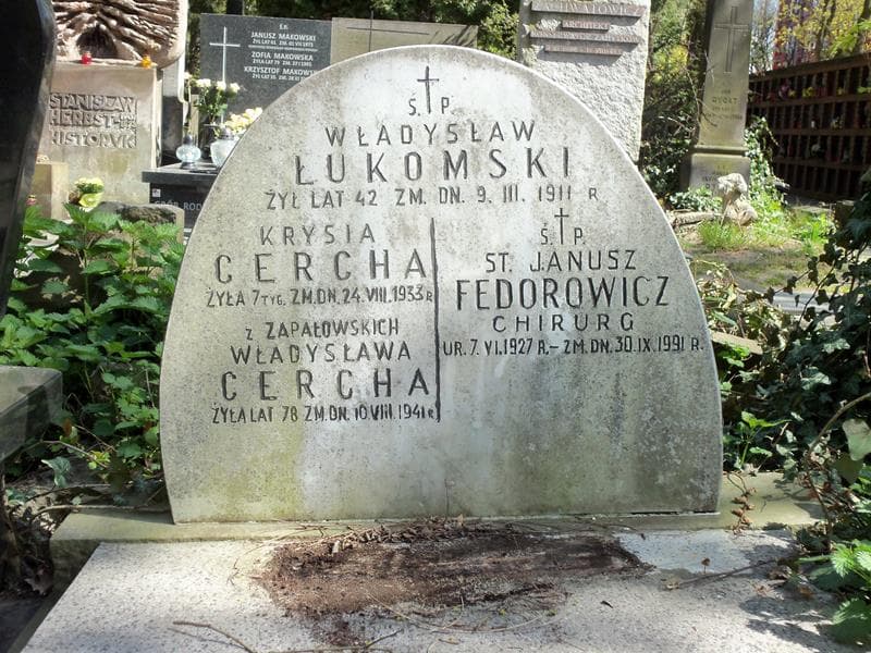 Zdjęcie grobu Krysia Cercha (2)