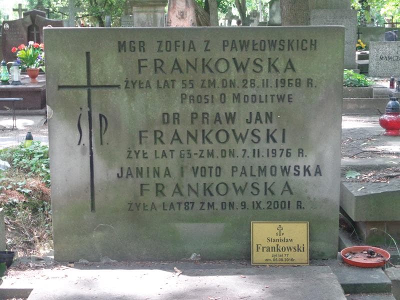 Zdjęcie grobu Janina Frankowska (2)