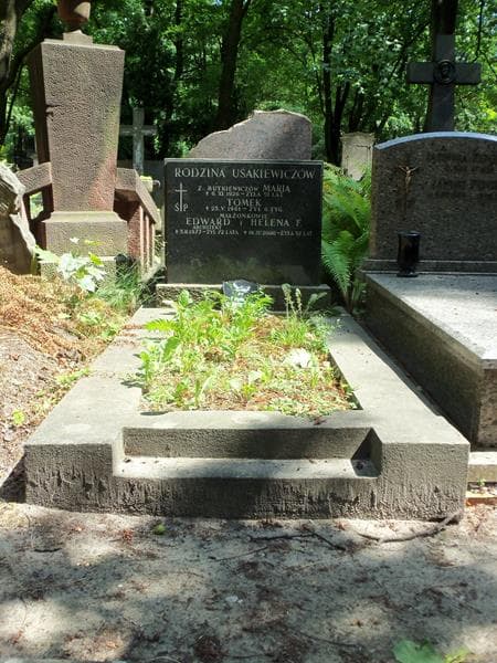 Zdjęcie grobu: Edward Usakiewicz