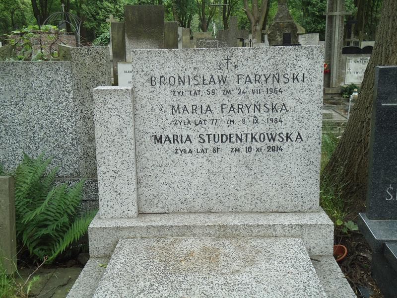 Zdjęcie grobu Maria Studentkowska (2)