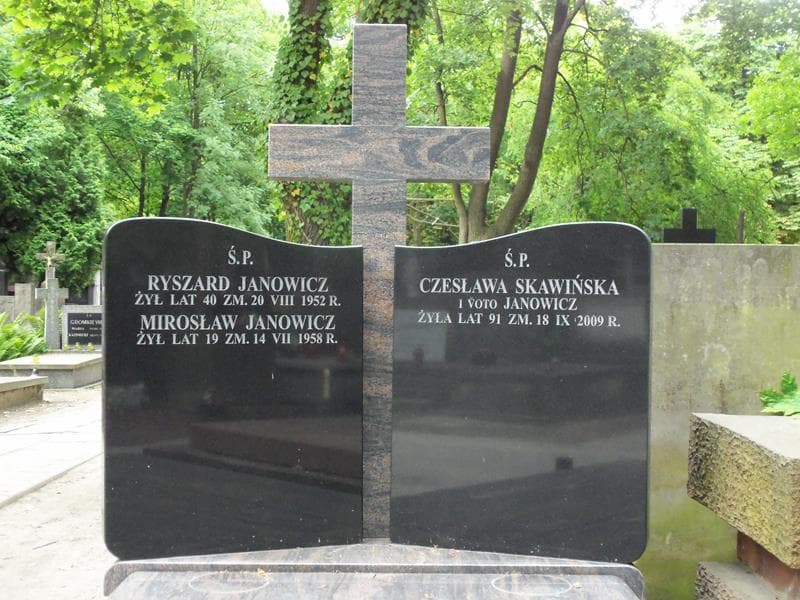Zdjęcie grobu Ryszard Janowicz (2)