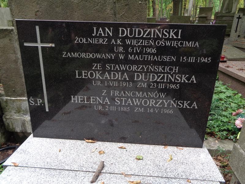 Zdjęcie grobu Leokadia Dudzińska (2)