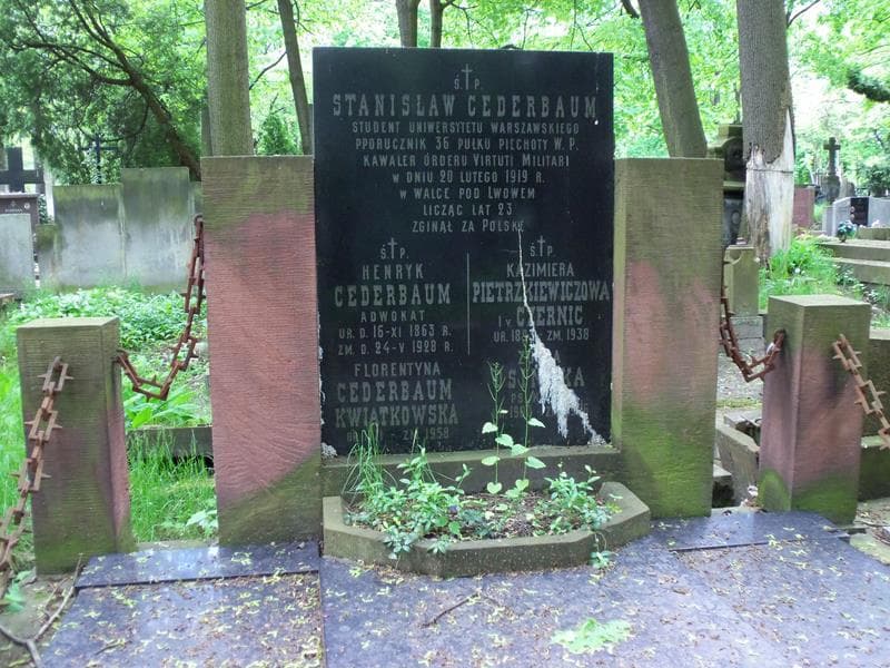 Zdjęcie grobu Henryk Cederbaum (2)
