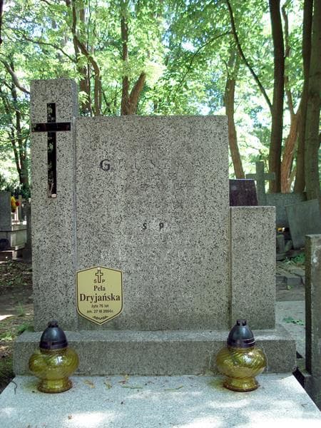 Zdjęcie grobu Pela Dryjańska (1)