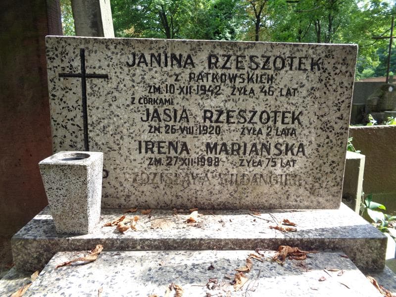 Zdjęcie grobu Irena Mariańska (1)