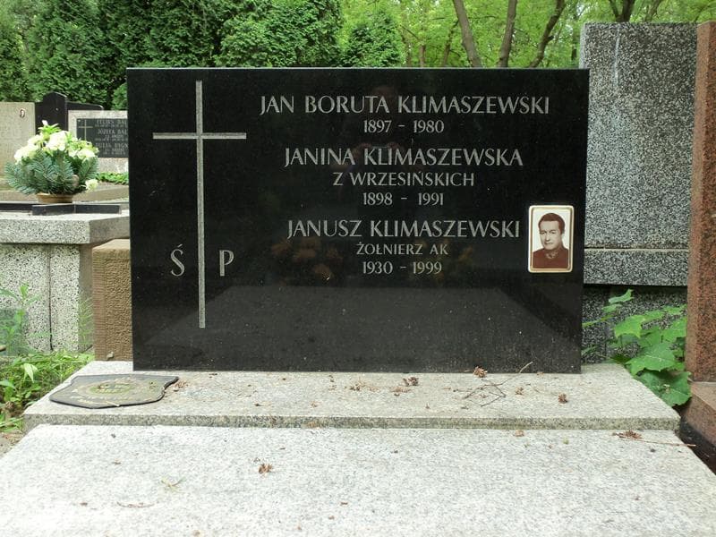 Zdjęcie grobu Jan Boruta Klimaszewski (2)