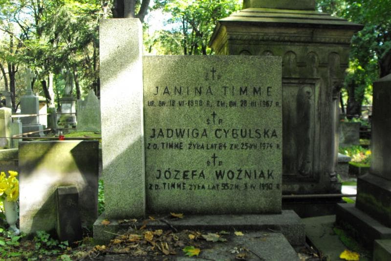 Zdjęcie grobu Janina Timme (2)
