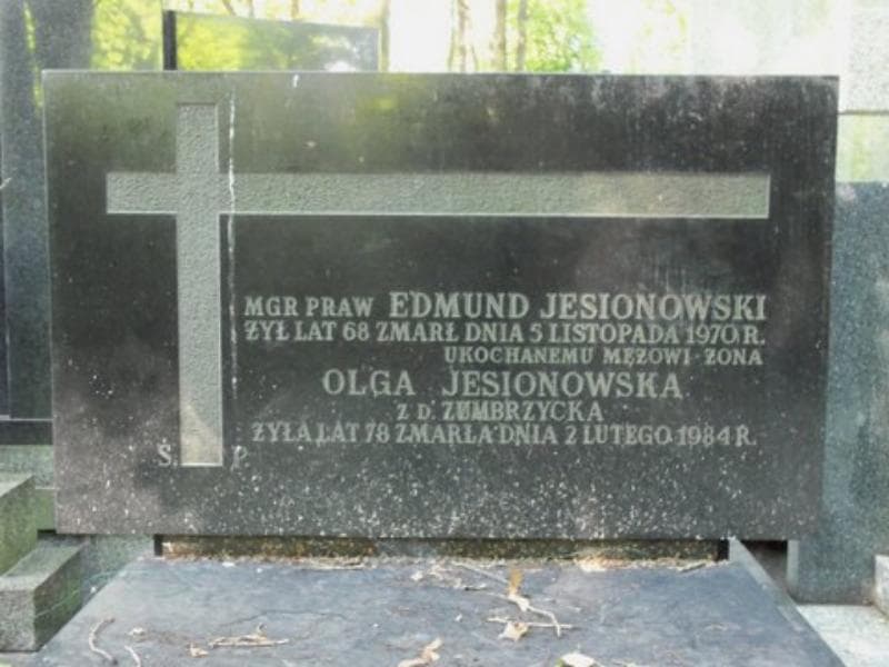 Zdjęcie grobu Olga Jesionowska (2)