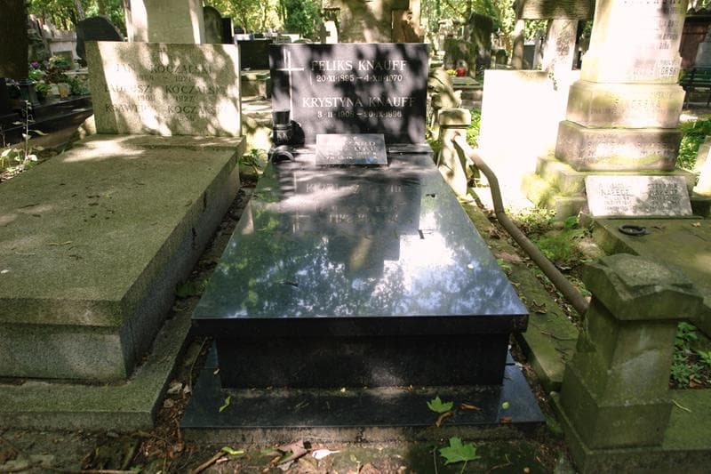 Zdjęcie grobu Feliks Knauff (1)