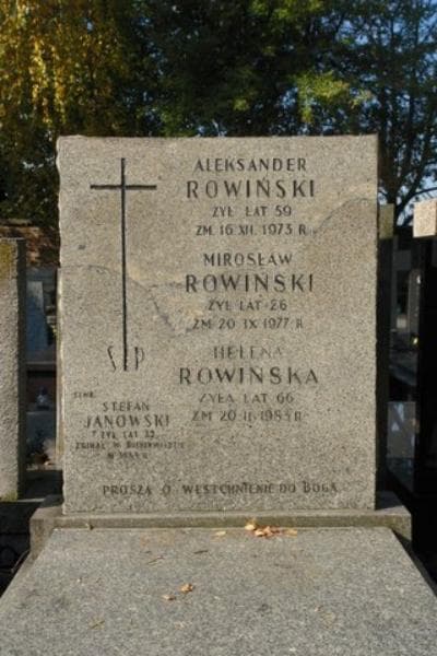Zdjęcie grobu Stefan Janowski (2)