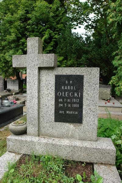 Zdjęcie grobu Karol Olecki (2)