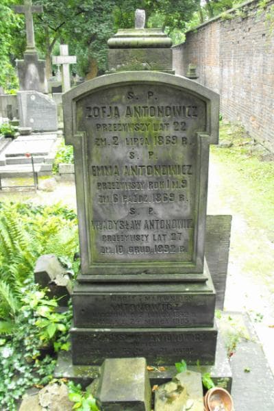 Zdjęcie grobu Marja Antonowicz (1)