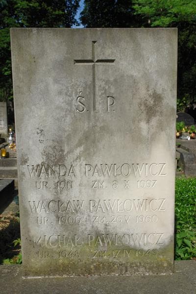 Zdjęcie grobu Wacław Pawłowicz (2)