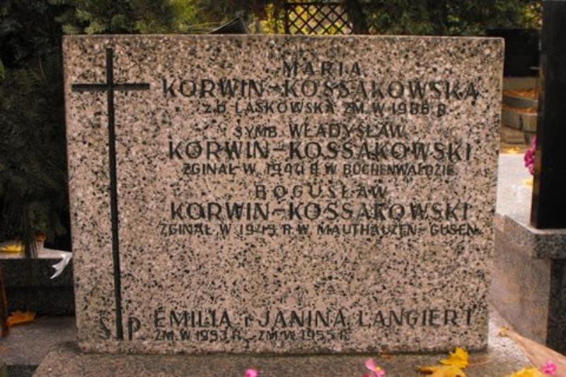 Zdjęcie grobu Emilia Langiert (2)