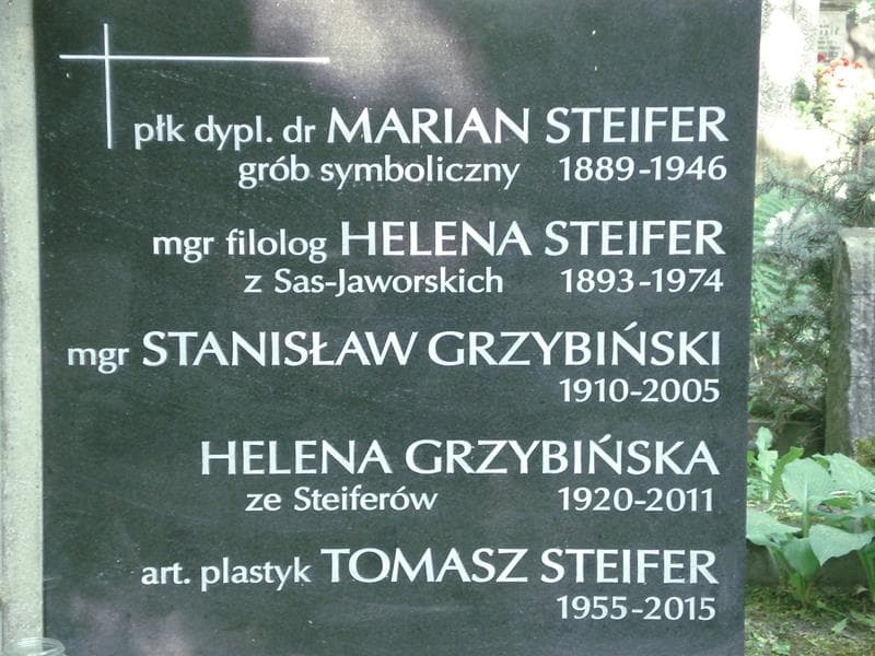 Zdjęcie grobu Stanisław Grzybiński (2)