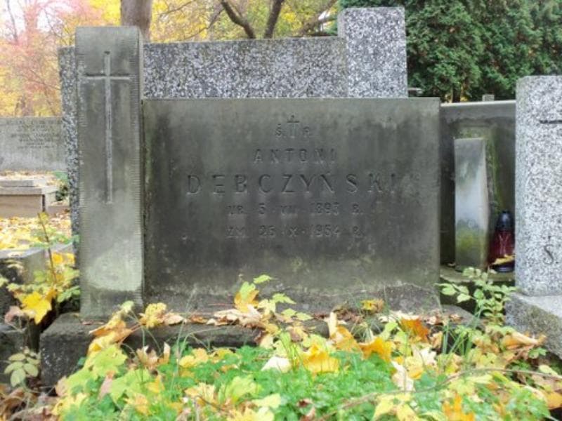 Zdjęcie grobu Antoni Dębczyński (2)