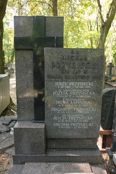 Zdjęcie grobu Jerzy Przysiecki (2)