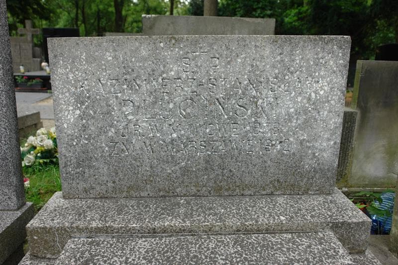 Zdjęcie grobu Kazimierz Stanisław Pluciński (2)