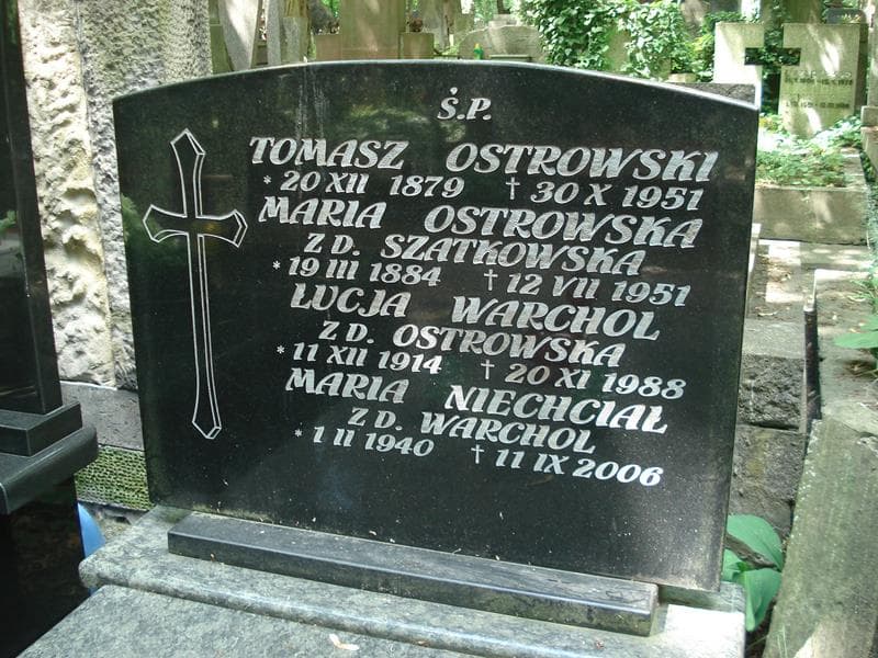 Zdjęcie grobu Łucja Warchol (1)