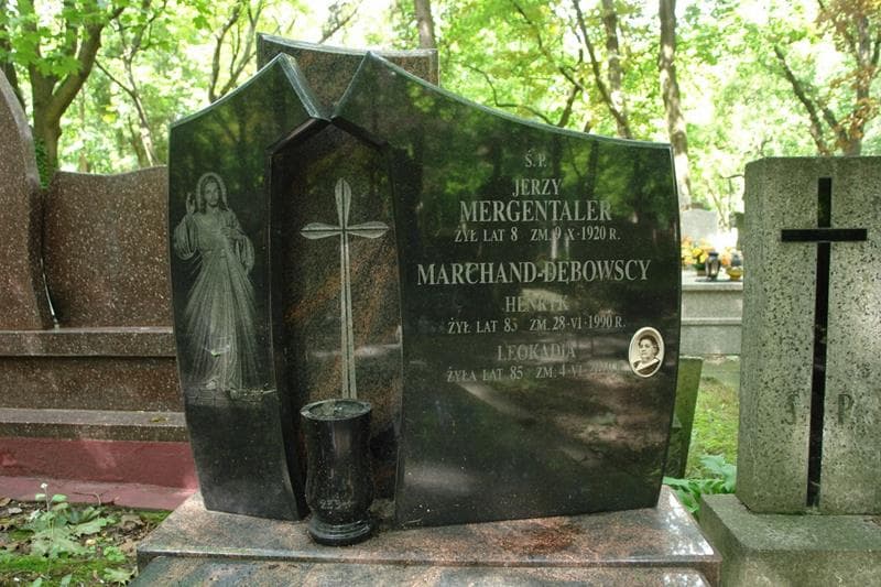 Zdjęcie grobu Leokadia Marchand - Dębowska (2)