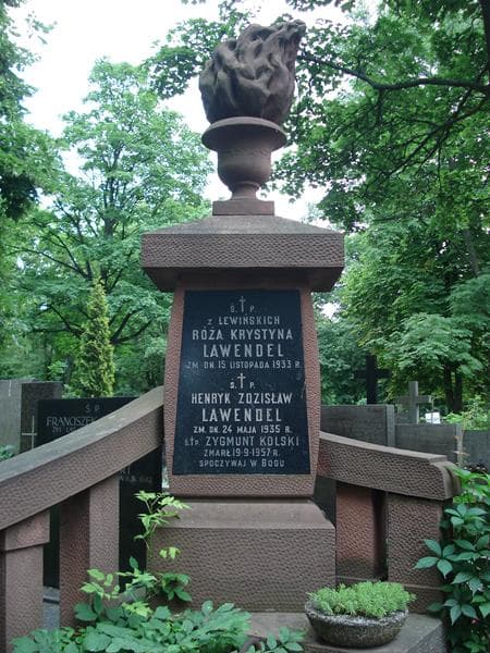 Zdjęcie grobu Henryk Zdzisław Lawendel (2)