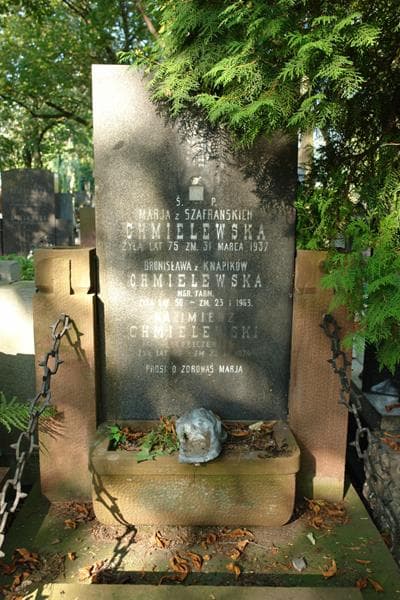 Zdjęcie grobu Bronisława Chmielewska (2)